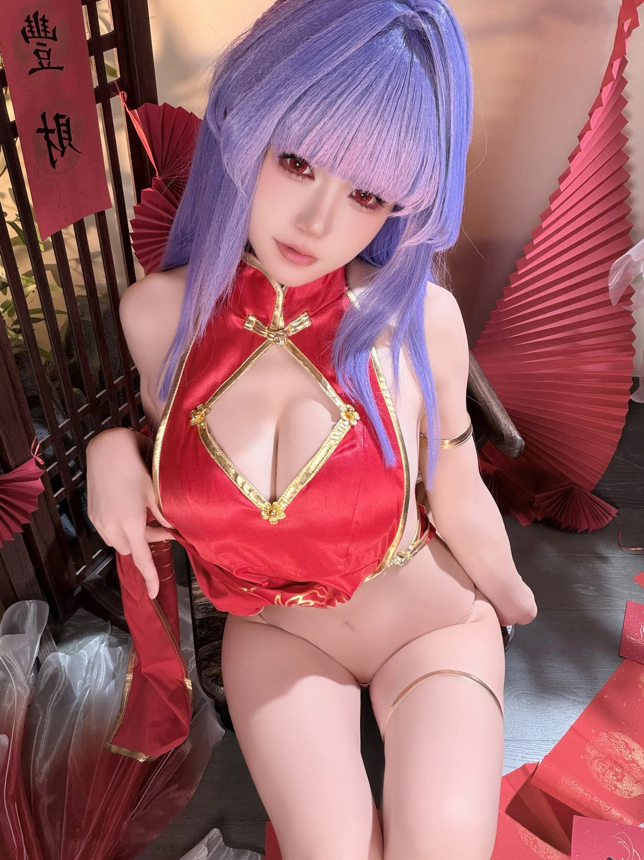 图片[1]-小仓千代w – NO.161 Patreon订阅 萌姬联合旗袍[29P]-XikXak